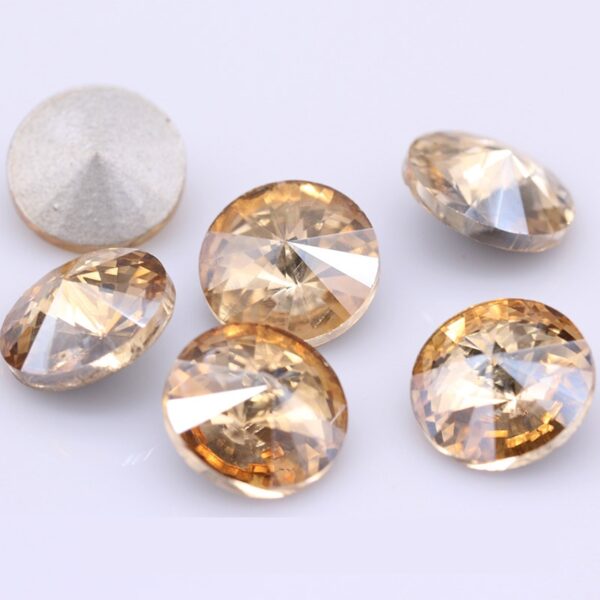 Rivoli Round Crystal Rhinestones: Ideal for DIY Jewelry Making - Image 27