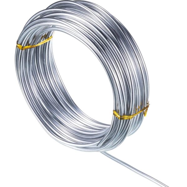 Silver Aluminum Craft Wire: Perfect for DIY Jewelry and Crafts - Image 9