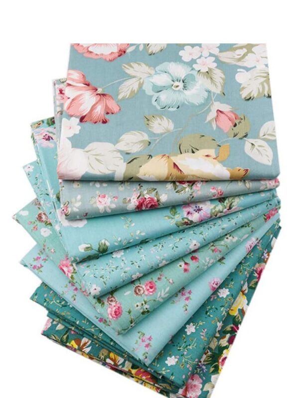 8pcs Precut Cotton Craft Fabric Squares: DIY Crafting Excellence