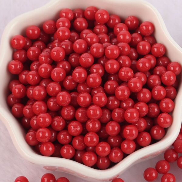 Candy Color Round Beads: No Hole, Perfect for DIY Jewelry - Image 3