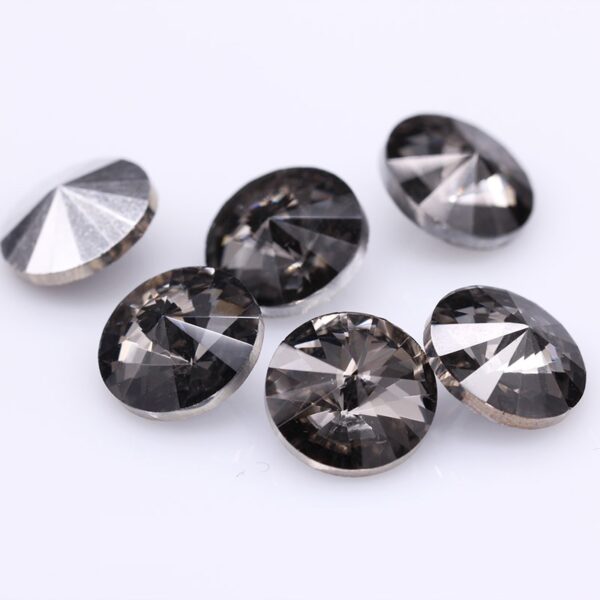 Rivoli Round Crystal Rhinestones: Ideal for DIY Jewelry Making - Image 9