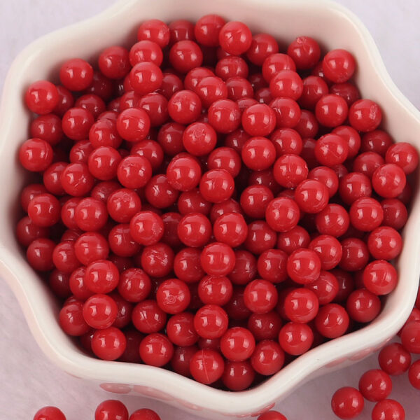 Candy Color Round Beads: No Hole, Perfect for DIY Jewelry - Image 18