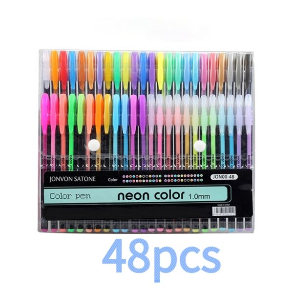 48 Colors Sketch Pen Marker Set - Image 2