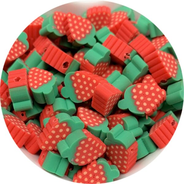 30pcs Fruit-Shaped Clay Spacer Beads: Perfect for DIY Jewelry - Image 13