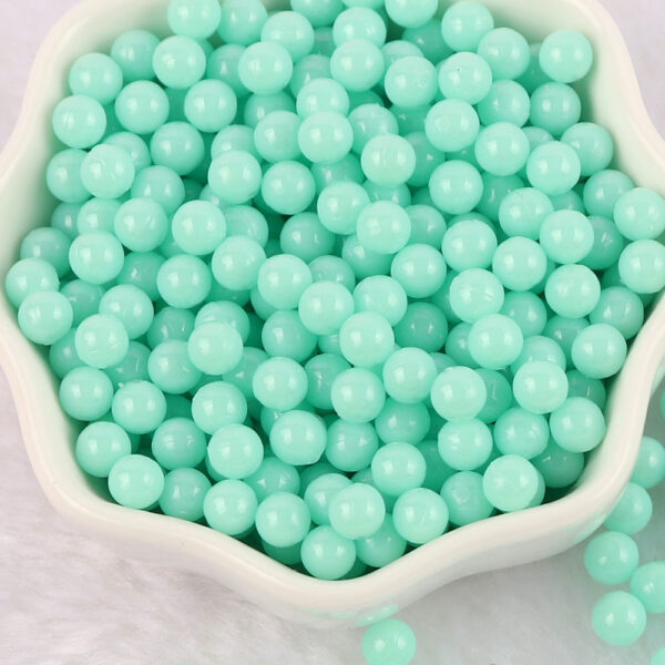 Candy Color Round Beads: No Hole, Perfect for DIY Jewelry - Image 15