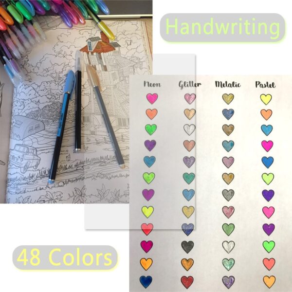 48 Colors Sketch Pen Marker Set - Image 4