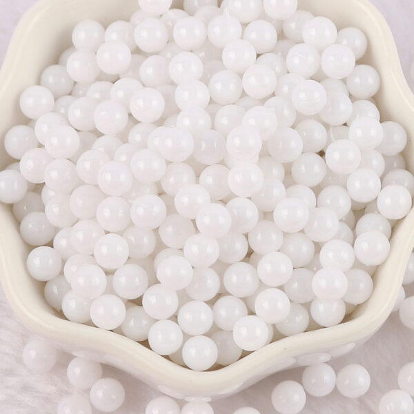 Candy Color Round Beads: No Hole, Perfect for DIY Jewelry - Image 23