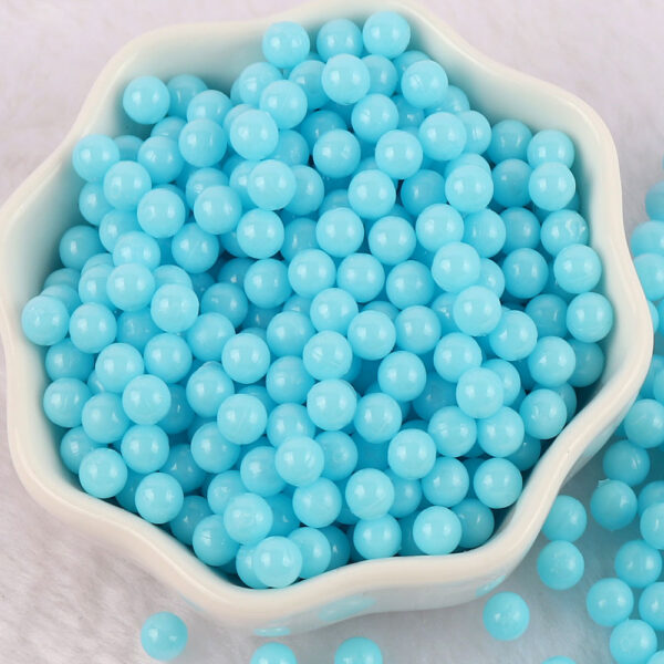 Candy Color Round Beads: No Hole, Perfect for DIY Jewelry - Image 20