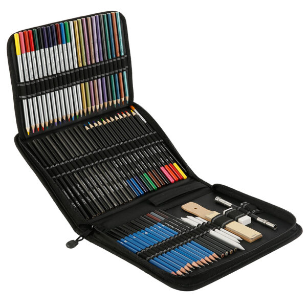 72pcs Color Sketch Pencils Set - Image 7