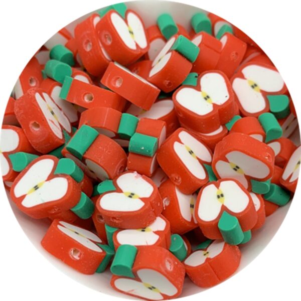 30pcs Fruit-Shaped Clay Spacer Beads: Perfect for DIY Jewelry - Image 16