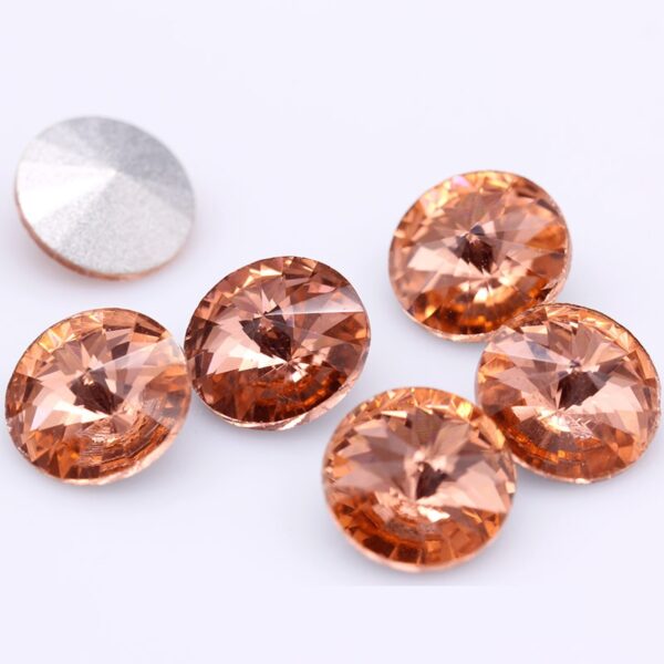 Rivoli Round Crystal Rhinestones: Ideal for DIY Jewelry Making - Image 13