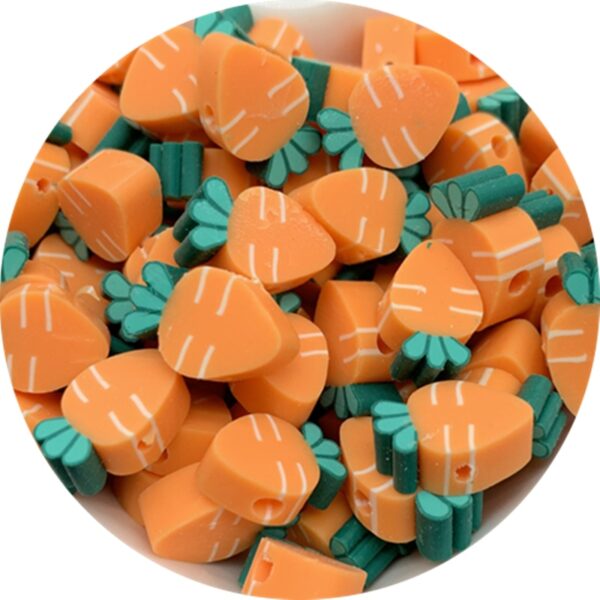 30pcs Fruit-Shaped Clay Spacer Beads: Perfect for DIY Jewelry - Image 24