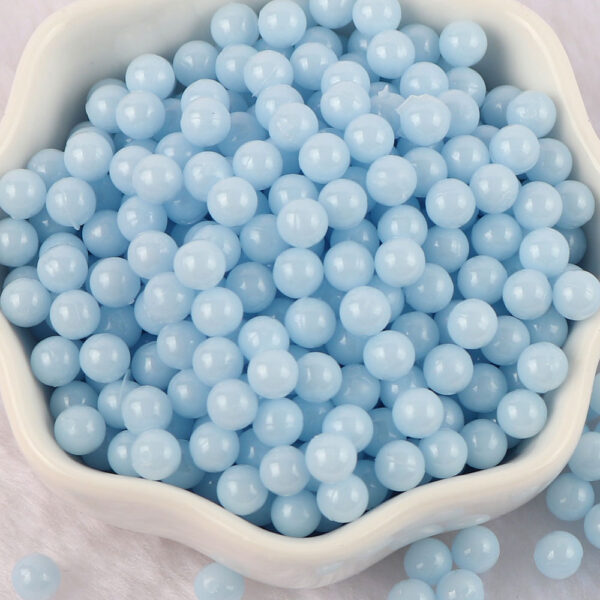 Candy Color Round Beads: No Hole, Perfect for DIY Jewelry - Image 13