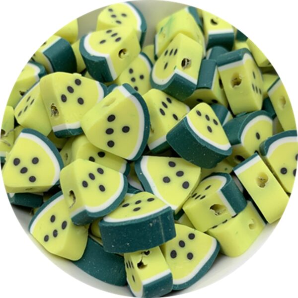 30pcs Fruit-Shaped Clay Spacer Beads: Perfect for DIY Jewelry - Image 12