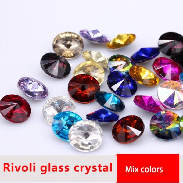 Rivoli Round Crystal Rhinestones: Ideal for DIY Jewelry Making - Image 23