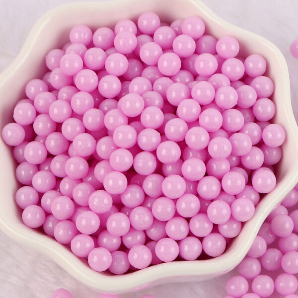 Candy Color Round Beads: No Hole, Perfect for DIY Jewelry - Image 19