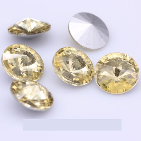 Rivoli Round Crystal Rhinestones: Ideal for DIY Jewelry Making - Image 24