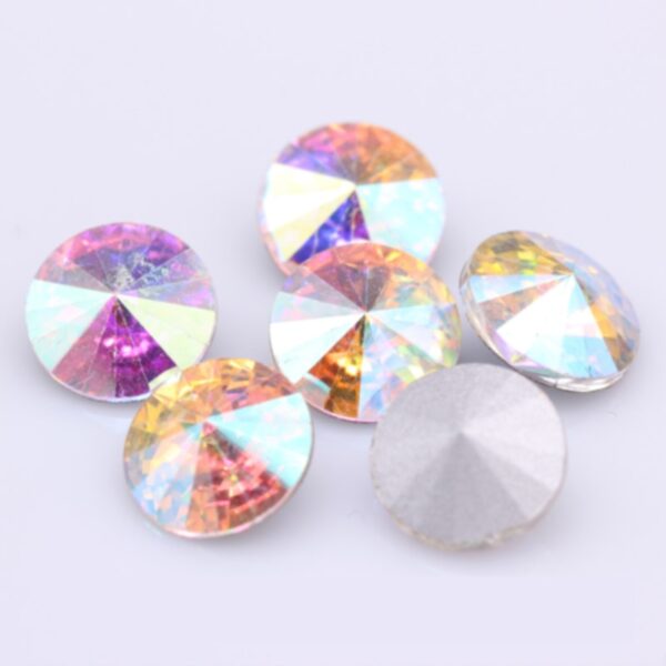 Rivoli Round Crystal Rhinestones: Ideal for DIY Jewelry Making - Image 8