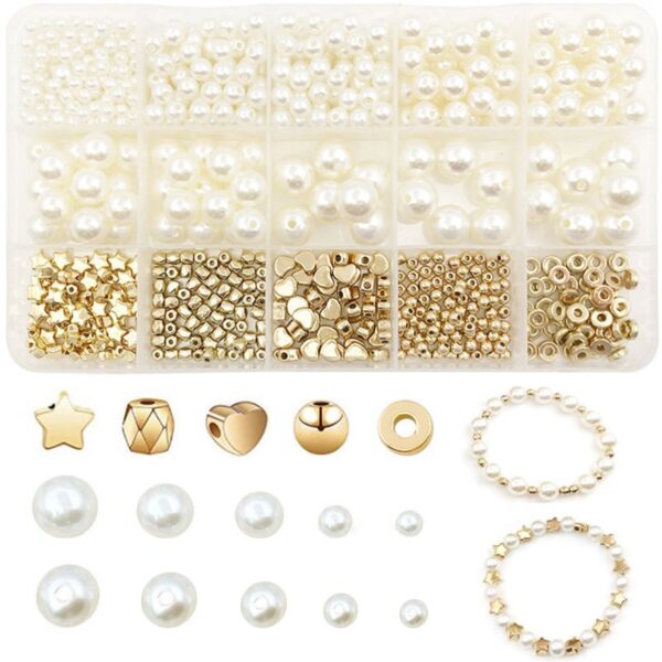 720pcs Spacer Beads Set: Create Stunning Jewelry - Image 7