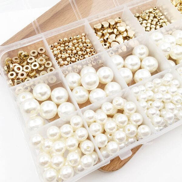 720pcs Spacer Beads Set: Create Stunning Jewelry - Image 2