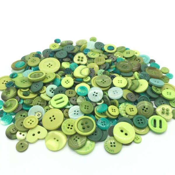 Colorful Round Resin Buttons: Ideal for DIY Crafts and Sewing - Image 18