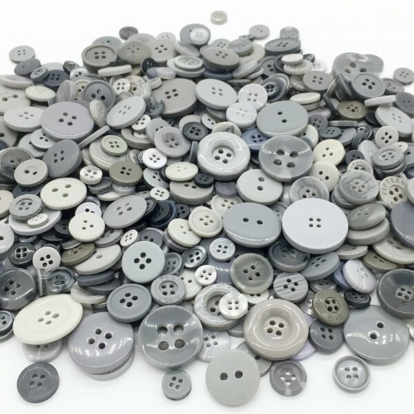 Colorful Round Resin Buttons: Ideal for DIY Crafts and Sewing - Image 13