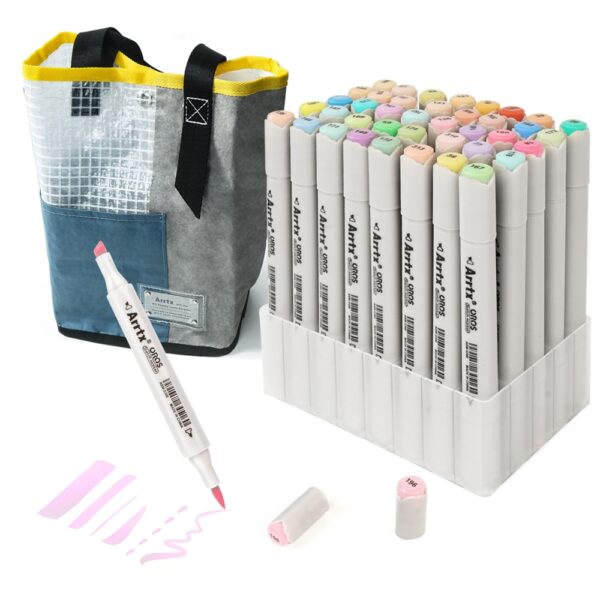 40 Pastel Colors Marker Set