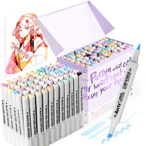 66 Pastel Colors Marker