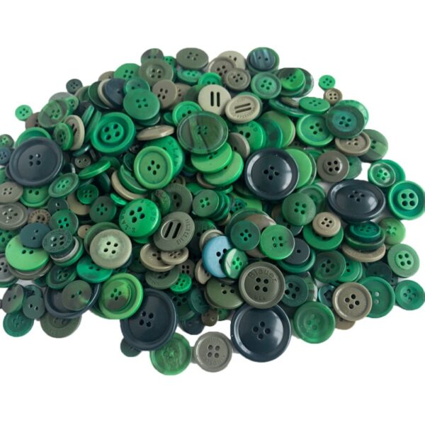 Colorful Round Resin Buttons: Ideal for DIY Crafts and Sewing - Image 29