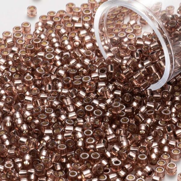 Silver-Lined Glass Beads: 2mm Dark Purple - Ideal for Modern Embroidery - Image 16