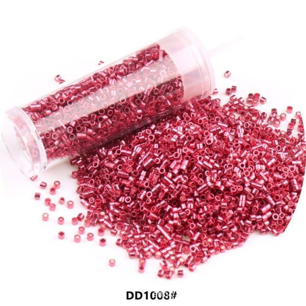 840pcs Metallic Glass Seed Beads: Perfect for DIY Jewelry - Image 10