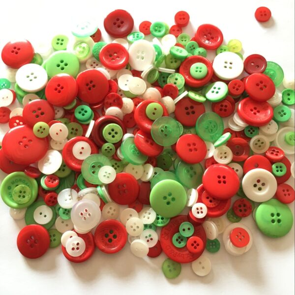 Colorful Round Resin Buttons: Ideal for DIY Crafts and Sewing - Image 26