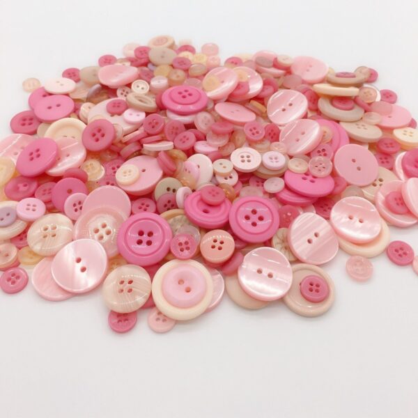 Colorful Round Resin Buttons: Ideal for DIY Crafts and Sewing - Image 17