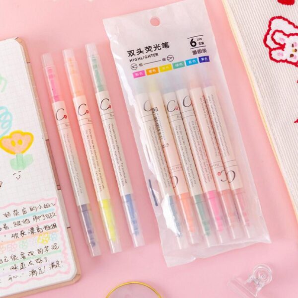 Highlighter Marker Pen Set - Image 3