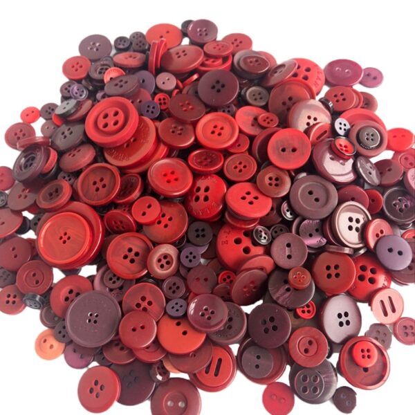 Colorful Round Resin Buttons: Ideal for DIY Crafts and Sewing - Image 28