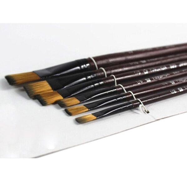 Acrylic Oil Watercolors Paint Brushes - Image 4