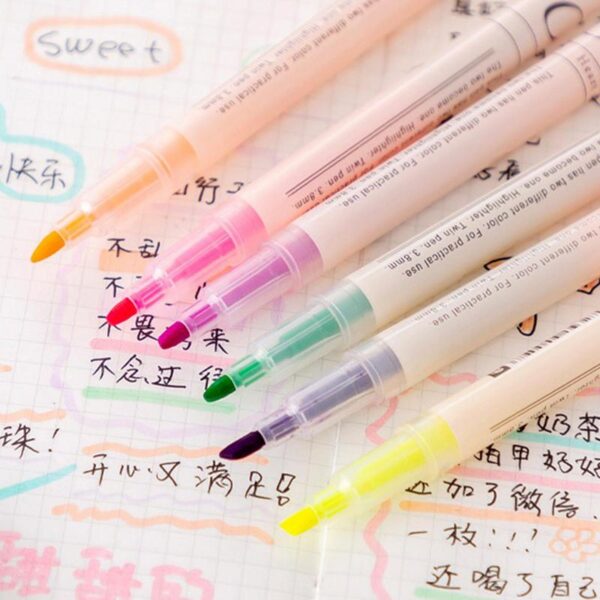 Highlighter Marker Pen Set - Image 2