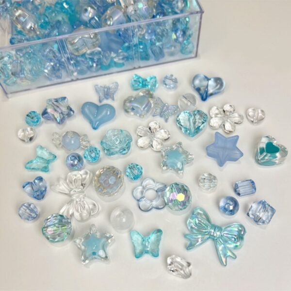 Acrylic Smile, Heart, Bow, and Flower Beads: Perfect for DIY Jewelry - Image 5