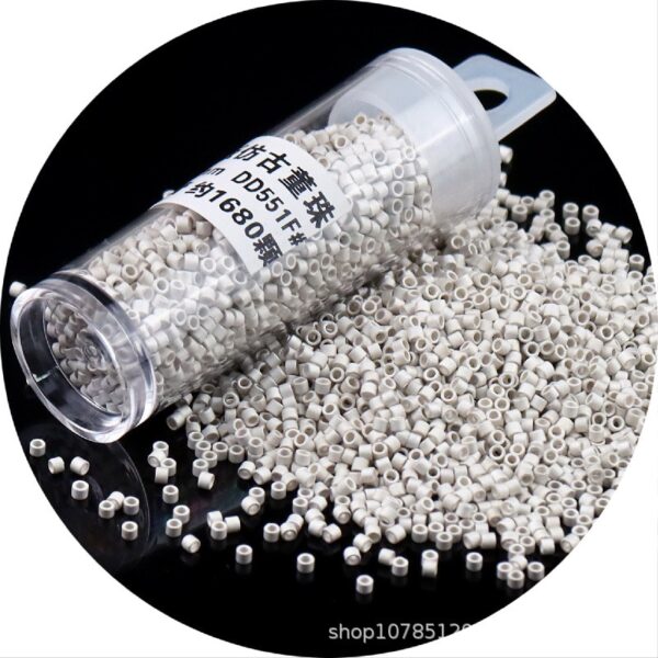 840pcs Metallic Glass Seed Beads: Perfect for DIY Jewelry - Image 25