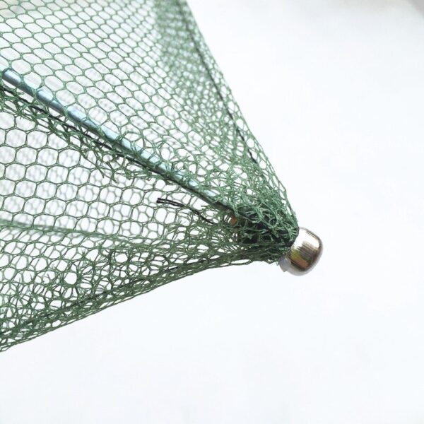 Fishing Net Foldable Folding Mesh Nylon Fishing Net Baits Trap Cast Dip Crab Shrimp Nets Automatic Trap Outdoor Fishnet Portable - Image 6