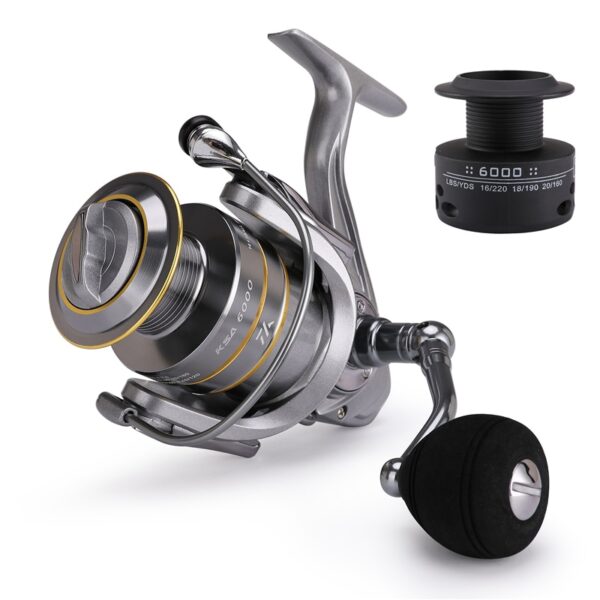 High Quality Fishing Reel Double Spool Metal Arm - Image 3