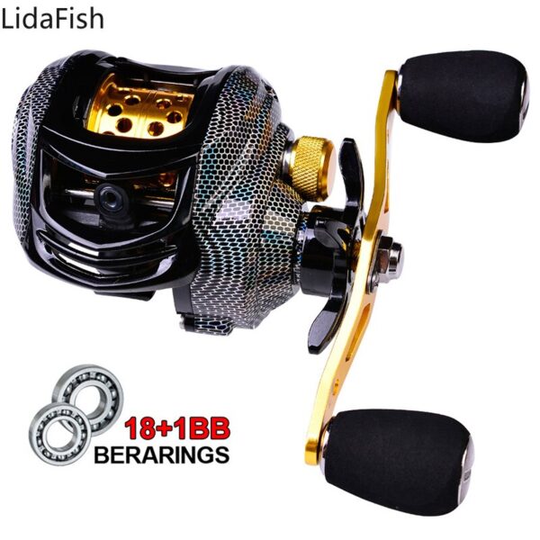 10KG Max Drag Carbon Fiber Baitcasting Reel - Image 6