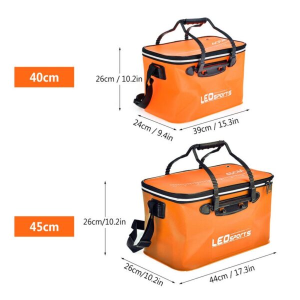 Outdoor Folding EVA Fish Bucket - Image 4