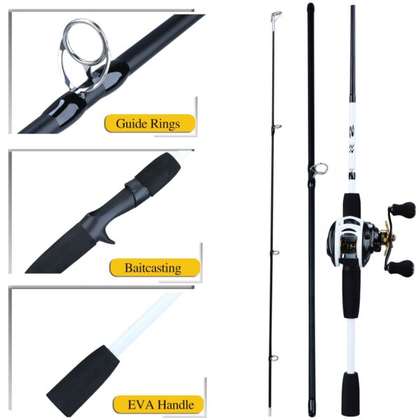 Sougayilang Fishing Rod Reel Combo Portable - Image 3