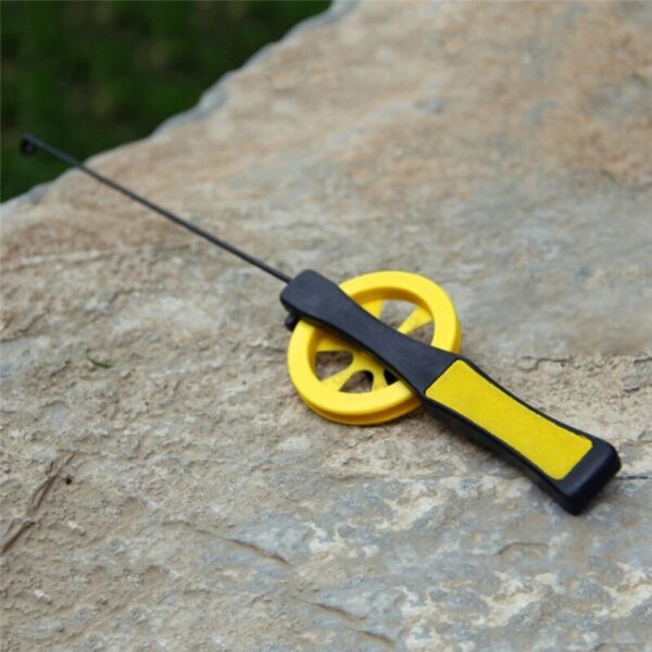 1PCS Plastic Winter Fishing Rod With Reel (random color shipped) - Image 5