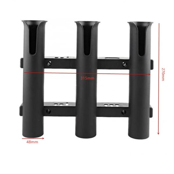 3 Tubes Fishing Rod Holder - Image 2