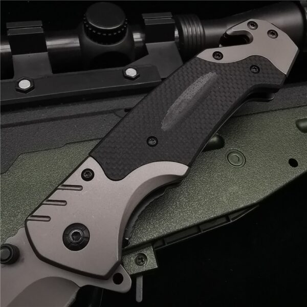 23CM (9') 58HRC Folding Knife - Image 4