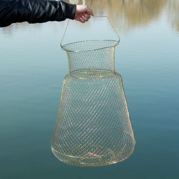 Metal Foldable Hanging Wire Net Fish Cage