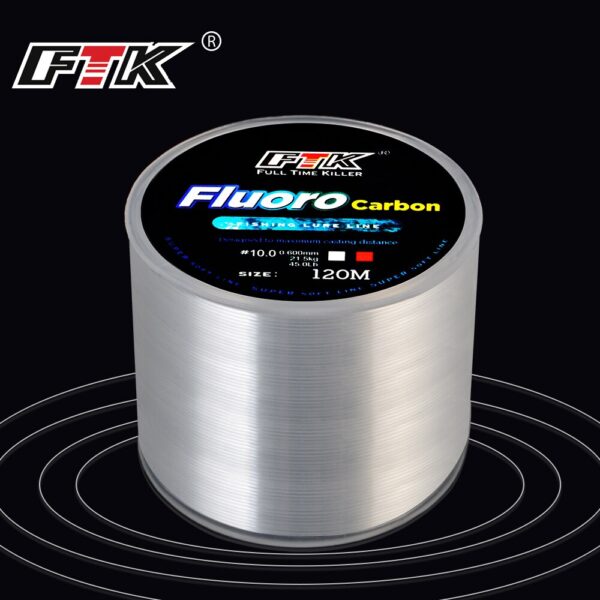 FTK 120M Carbon Fiber Coating Fishing Line - Image 6