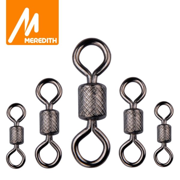 Meredith 50PCS/Lot Fishing Ball Bearing Swivel